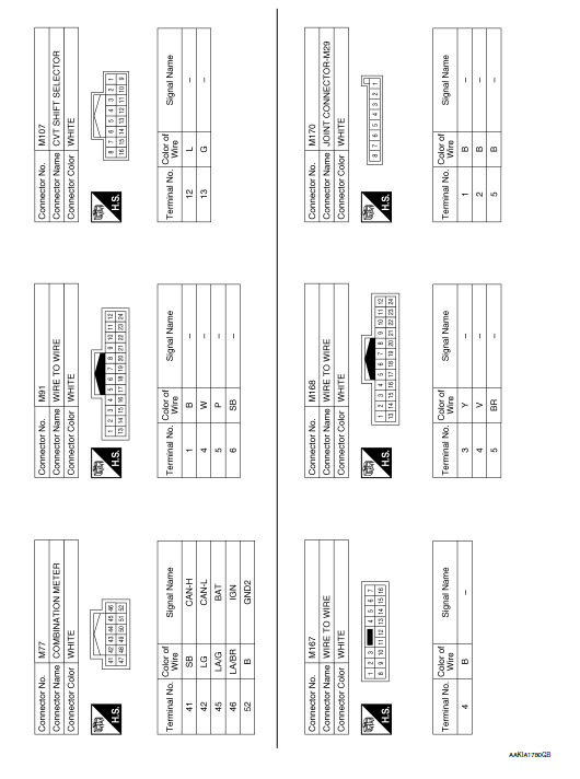 Nissan Rogue Service Manual: Wiring diagram - With intelligent key